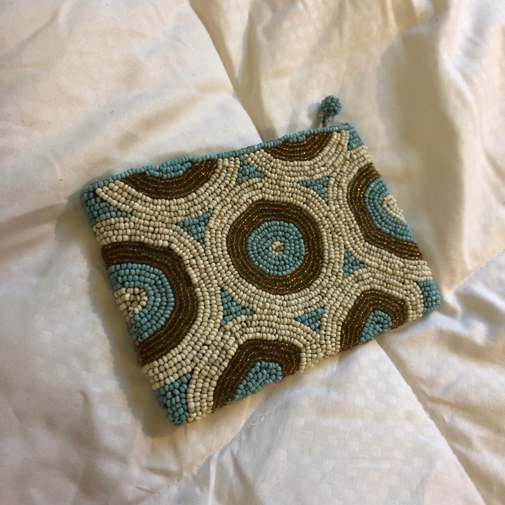 Beaded wallet
